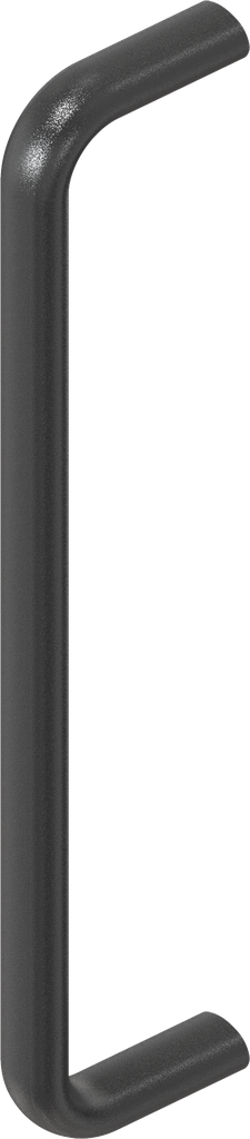 Handgreep, Aluminium zwart plastic gecoat