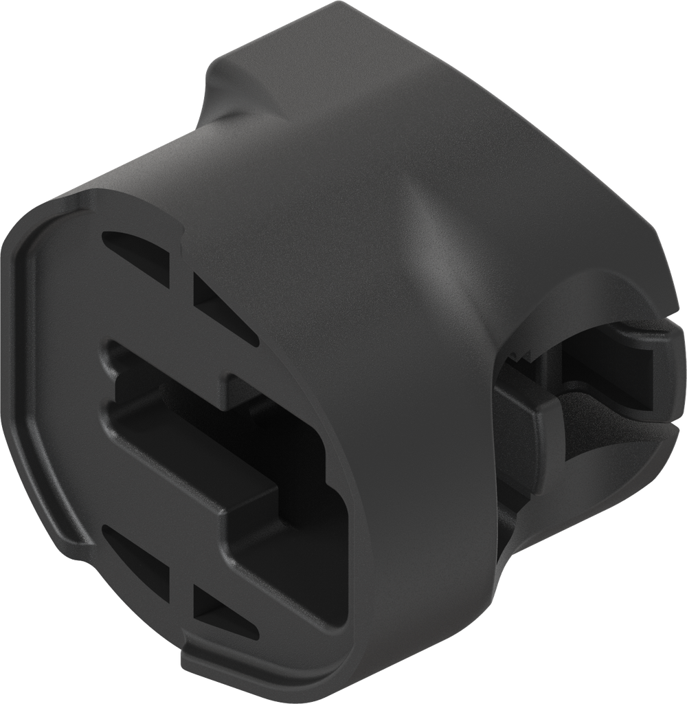 Scatola per linguetta per Ts = 1 - 1,5 mm, poliammide GF nero
