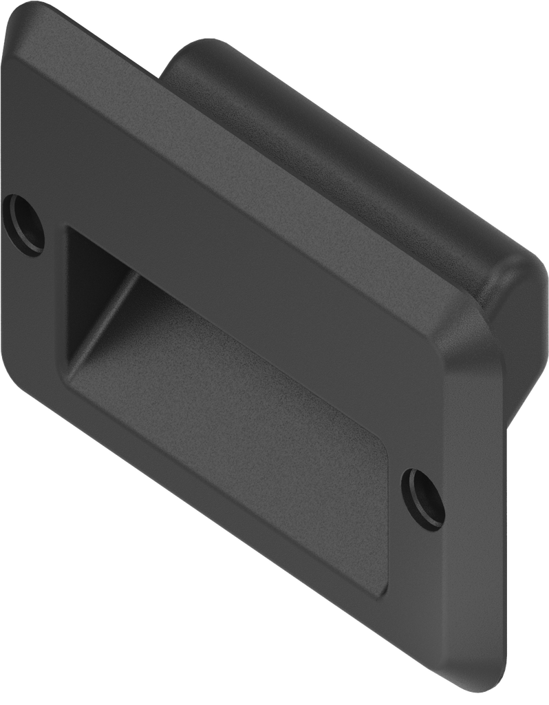 Komgreep geschuimd, polyamide GF zwart