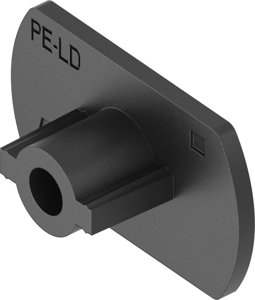 sécurité de transport pour capotages pour rotor double barre, polyamide GF noir