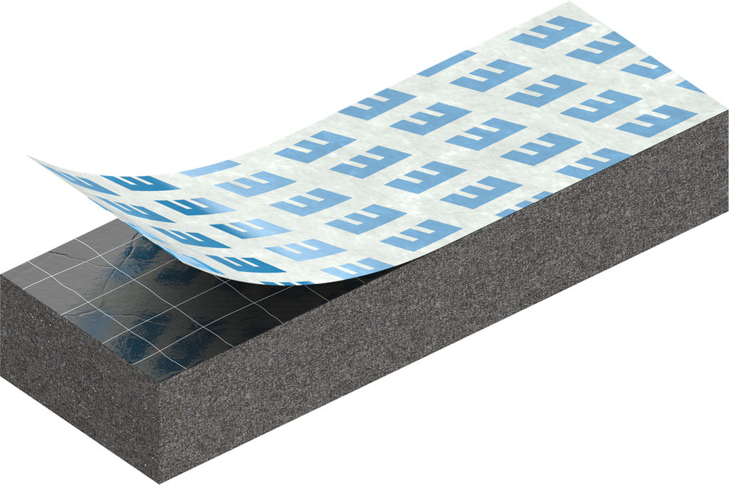 Zellgummi 5 x 10 mm, EPDM schwarz dehnungsfrei und selbstklebende Montagehilfe